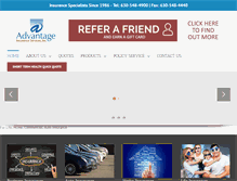 Tablet Screenshot of advantageonline.net